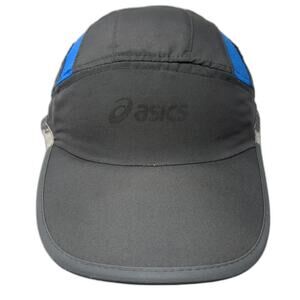 Asics Strapback Running/Baseball Cap Gray One Size Adjustable Outdoor